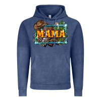 Vintage Denim mama cowboy western font cactuslove mom Vintage Hoodie - LillyAllenDesigns