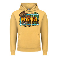 Vintage Mustard mama cowboy western font cactuslove mom Vintage Hoodie - LillyAllenDesigns