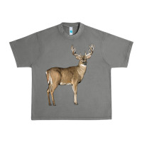 Tornado white tailed buck deer Urban Heavy Tee - LillyAllenDesigns