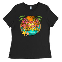 Black beach please Ladies Tee - Jasminsmagicworld