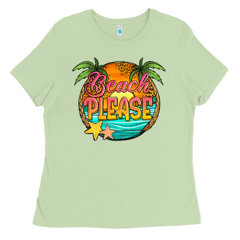 Beach Please Ladies Tee by Jasminsmagicworld | Teevron