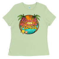 Matcha beach please Ladies Tee - Jasminsmagicworld