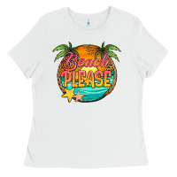 White beach please Ladies Tee - Jasminsmagicworld