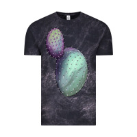Cloud Black Opunthia Santa Rita Cactus Vintage Tee - LillyAllenDesigns