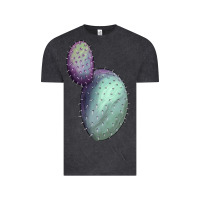 Vintage Black Opunthia Santa Rita Cactus Vintage Tee - LillyAllenDesigns