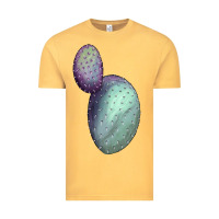 Vintage Mustard Opunthia Santa Rita Cactus Vintage Tee - LillyAllenDesigns