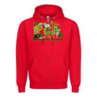 Red PCA Patient Care Assistant St. Patrick's Day Zipper Hoodie - CowGirlArtShop