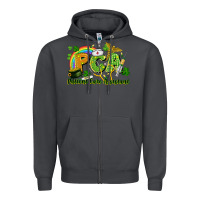 Smoke PCA Patient Care Assistant St. Patrick's Day Zipper Hoodie - CowGirlArtShop