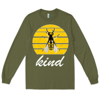 Army Green Bee Kind Long Sleeve Tee - Bettercallsaul