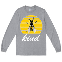 Heather Grey Bee Kind Long Sleeve Tee - Bettercallsaul