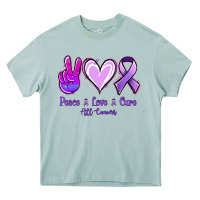 Arona Peace Love Cure All Cancers Heavy Core Tee - Jasminsmagicworld