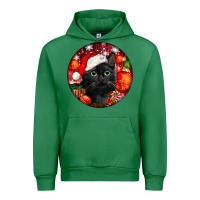 Emerald christmas bombay cat Urban Hoodie - LillyAllenDesigns