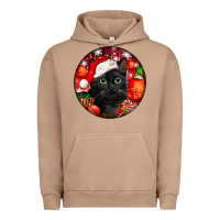 Pigment Burro christmas bombay cat Urban Hoodie - LillyAllenDesigns