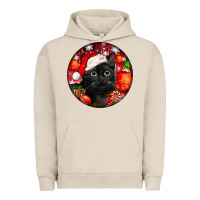 Pigment French Oak christmas bombay cat Urban Hoodie - LillyAllenDesigns