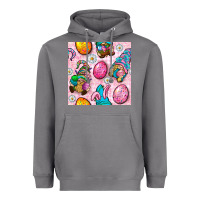 Storm Easter Gnomies Seamless Pattern Heavyweight Hoodie - BundleAndBundleShop