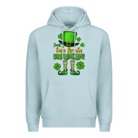 Just Here For The Shenanigans St. Patrick's Premium Hoodie | Teevron
