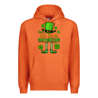 Carrot Just here for the shenanigans St. Patrick's Premium Hoodie - OliviaCreatesArt