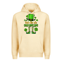 Pina Colada Just here for the shenanigans St. Patrick's Premium Hoodie - OliviaCreatesArt