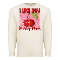Sandshell i like you cherry much Premium Sweatshirt - FaDigitalArtStudio