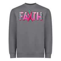 Storm Cancer Faith with gemstone Heavyweight Sweatshirt - NancyCooperArtShop