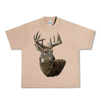 Burro white tailed buck deer head Urban Heavy Tee - LillyAllenDesigns