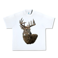 White white tailed buck deer head Urban Heavy Tee - LillyAllenDesigns