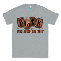 Heather Grey black the prime element melanin Classic Tee - LillyAllenDesigns
