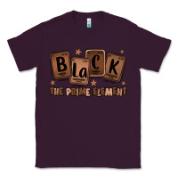 Plum black the prime element melanin Classic Tee - LillyAllenDesigns