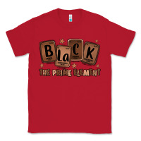 Red black the prime element melanin Classic Tee - LillyAllenDesigns