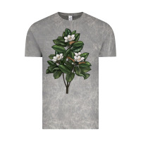 Cloud Rock Magnolia Flower Illustrations Vintage Tee - LillyAllenDesigns