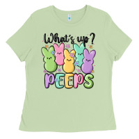 Matcha what's up peeps Ladies Tee - MaliasSmallBusiness