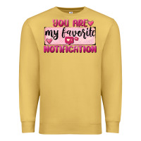 Antique Gold You Are My Favorite Notification Premium Sweatshirt - FaDigitalArtStudio
