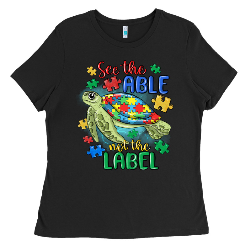 See The Able Not The Label Ladies Tee by MaliasSmallBusiness | Teevron