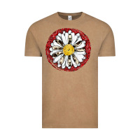 Vintage Coffee daisy Vintage Tee - JahusDesignShop