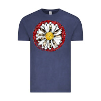 Vintage Denim daisy Vintage Tee - JahusDesignShop