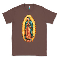 Chestnut our lady of guadalupe Classic Tee - LillyAllenDesigns