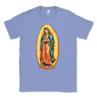 Colony Blue our lady of guadalupe Classic Tee - LillyAllenDesigns