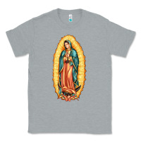 Heather Grey our lady of guadalupe Classic Tee - LillyAllenDesigns