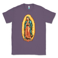 Lavender our lady of guadalupe Classic Tee - LillyAllenDesigns
