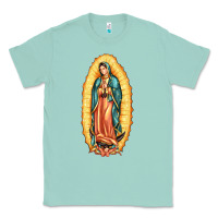 Seafoam our lady of guadalupe Classic Tee - LillyAllenDesigns