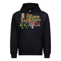 Black merry christmas texas Urban Hoodie - SublimationCraftShop