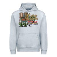 Heather Grey merry christmas texas Urban Hoodie - SublimationCraftShop