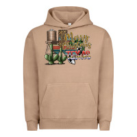 Pigment Burro merry christmas texas Urban Hoodie - SublimationCraftShop