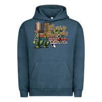 Pigment Midnight Navy merry christmas texas Urban Hoodie - SublimationCraftShop
