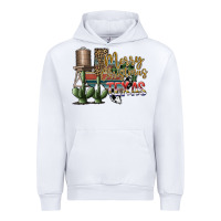 White merry christmas texas Urban Hoodie - SublimationCraftShop