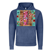 Vintage Denim floral mama Vintage Hoodie - LillyAllenDesigns