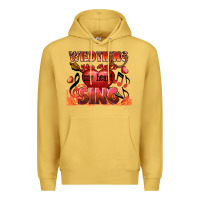 Antique Gold Valentine's Day wild thing you make my heart sing Premium Hoodie - FaDigitalArtStudio