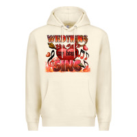 Sandshell Valentine's Day wild thing you make my heart sing Premium Hoodie - FaDigitalArtStudio