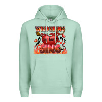 Seafoam Valentine's Day wild thing you make my heart sing Premium Hoodie - FaDigitalArtStudio