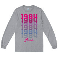 Heather Grey pride 1984 Long Sleeve Tee - Bettercallsaul